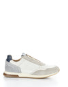 13956 11201AM GREY/OFFWHITE Round Toe Shoes